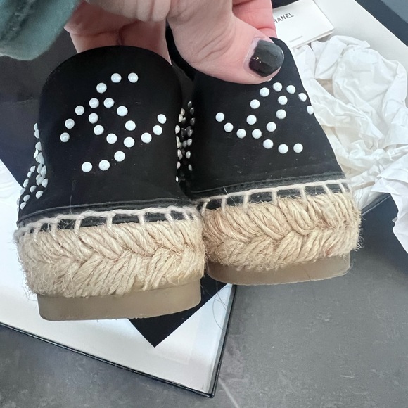 Chanel Espadrilles Worn Once - INCREDIBLE DEAL - these are in stores right now - Picture 6 of 8